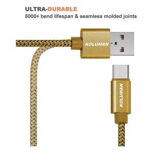کابل تبدیل USB به Micro-USB کلومن مدل KD-19 طول 2 متر